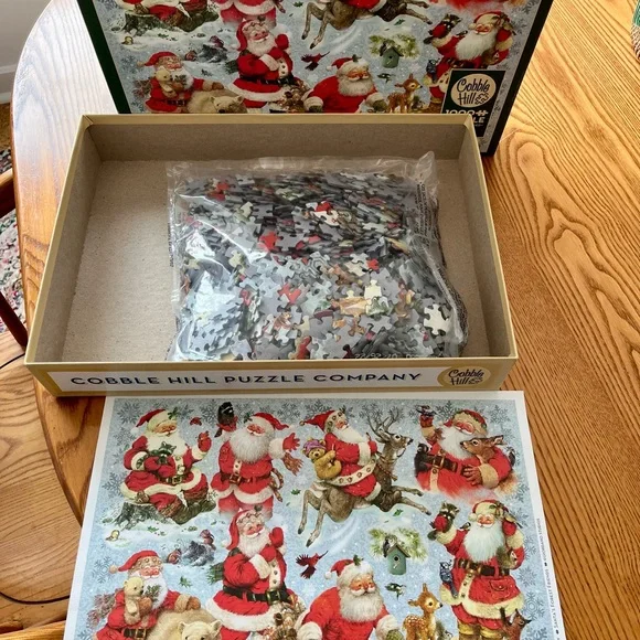 Cobble Hill Santa Claus Puzzle - Picture 3 of 5